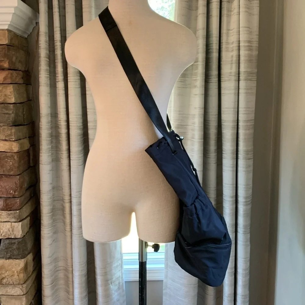 Beyond Yoga black backpack/crossbody bag